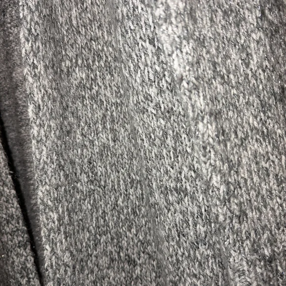 Apt 9 Open Front Charcoal Cardigan Size Large - Picture 4 of 6